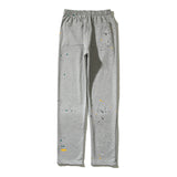Kanye West Sunday Service Pant Color Splash-Ink Loose Straight Sports Terry Shorts