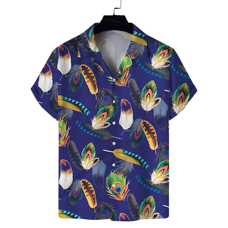 Men Beach T Shirts Short Sleeve Shirt Men