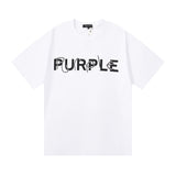 Purple Brand T Shirts Loose Casual Short Sleeve T-shirt