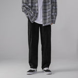 Mens Corduroy Pants Warm-Keeping Pants Loose Student Straight Wide Leg Thickened Casual Pants for Women