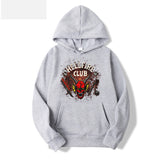 Stranger Things Hellfire Club Hoodie Printed Hooded Sweater