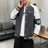 Corduroy Varsity Jacket Overalls Men's Autumn Baseball Uniform Spring and Autumn Sports Corduroy Autumn Wear Jacket