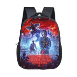 Stranger Things Backpack Printed Children's Backpack Burden Reduction Spine Protection Small Bookbag