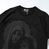 GVC T Shirt Metal XINGX Decorative Virgin Pattern Cotton Loose Men