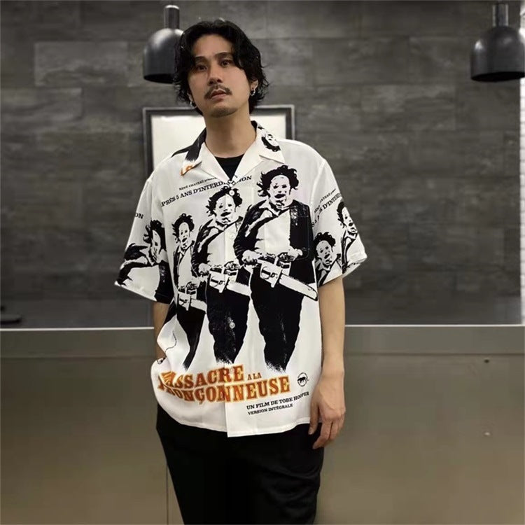 Men Beach T Shirts Printed Shirt Men