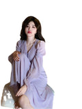 Daisy Buchanan Dress Vintage Purple Dress Spring