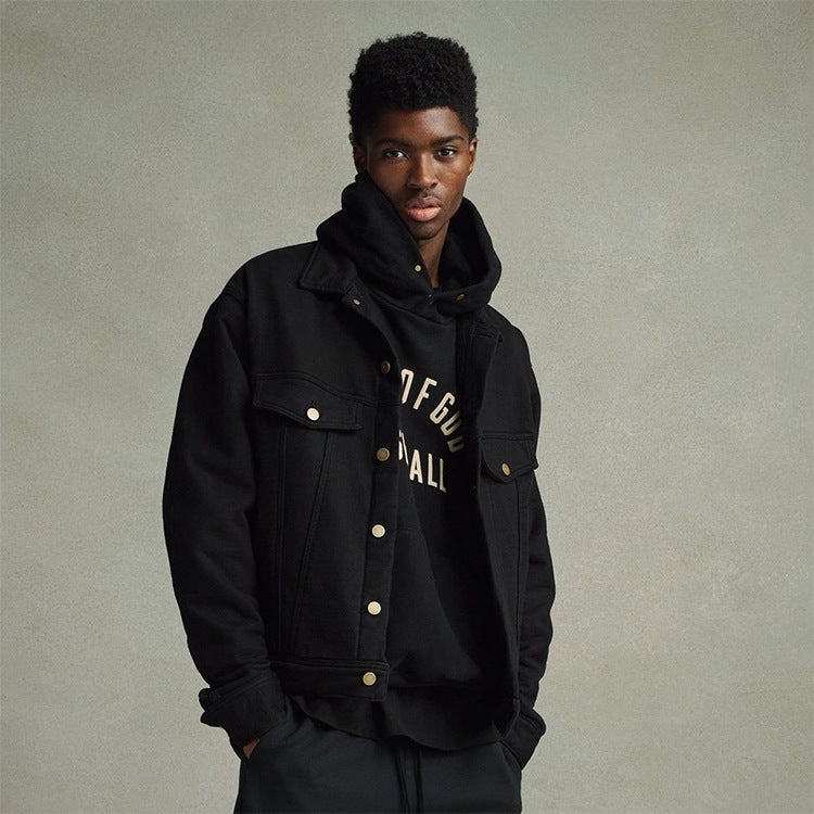 Fog Fear of God Essentials Coat Jacket Coat Versatile Casual Loose Knitted Cardigan for Lovers