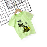 Children T Shrits Summer Short Sleeve Boys and Girls Crew Neck Casual T-shirt