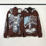 Travis Scott Astroworld Hoodie Men's Skull Hoodie Sweater