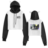 Travis Scott Astroworld Hoodie Autumn and Winter Navel Hooded Color Contrast Sweater