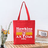 Stranger Things Hellfire Club Handbag Handbag Fashion Shopping Bag Portable Women's
