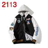 NASA Varsity Jacket Loose Jacket Embroidered Baseball Uniform Spring and Autumn Coat