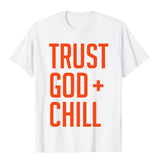 Kanye West Trust God T Shirt Trust God and T-shirt Pure Cotton Men and Women