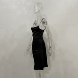 Maddy Euphoria Outfits Suspender Dress Sexy Solid Color Slim Fit