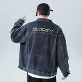 Denim Jacket Men's Loose Casual Youth Stretch All-Matching Jacket