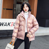 Women Winter Coats Puffer Jacket Down Coat Glossy Short Down Jacket Women's Winter Coat
