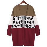 Women's Fall Outfits Sweater Women's Mid-Length Autumn and Winter Knitwear Cardigan Coat