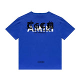 Amiri T Shirt Printed Casual Hip Hop round Neck Short Sleeve T-shirt