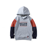 Children Boy Hoodie Spring Boys Hooded Sweatshirt Terry Sweater