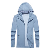 Sun Resistant Clothes Sun Protection Jacket Men's Ice Silk Breathable Trench Coat