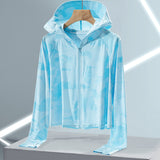 Sun Resistant Clothes Outdoor Sun-Proof Clothes Women's Ice Silk Summer Sun Protection Clothing