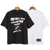 We11 Done T Shirts Well Done Letter Print Loose plus Size Crew Neck