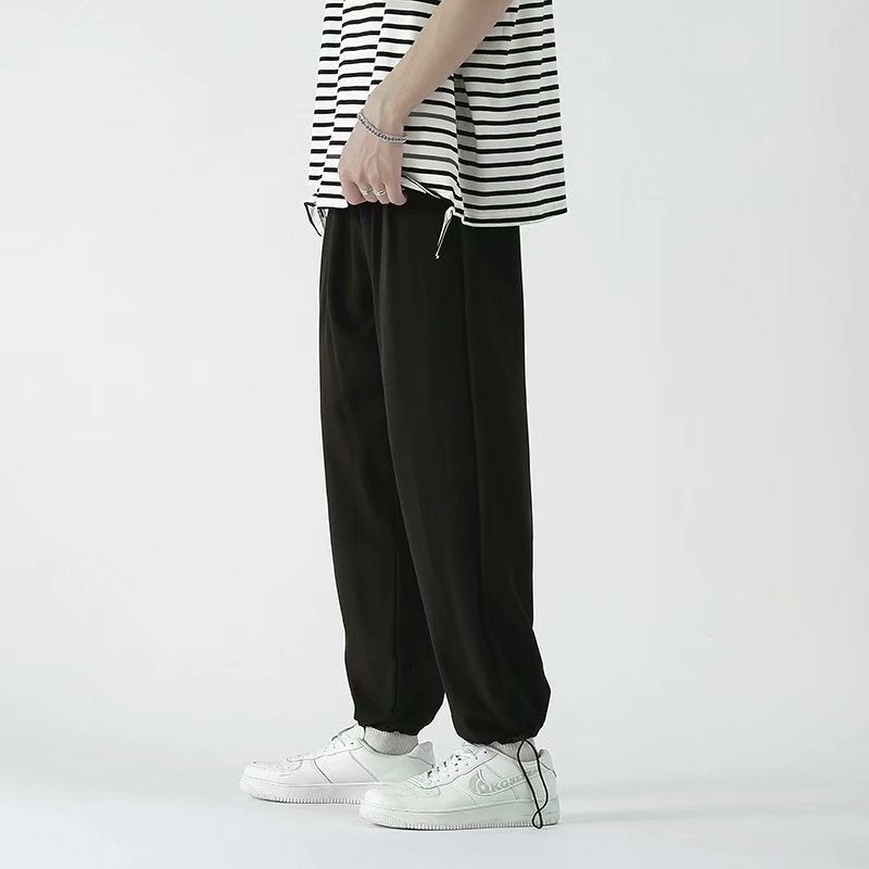 Men Pants Men's Loose Slim Casual Sports Pants Men's Summer