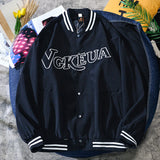 Jock Jacket Spring and Autumn Stand Collar Embroidery Jacket Men's Youth Student Couple Baseball Uniform