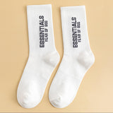 V Lone Socks Socks Men's Middle Tube Socks Cotton Women Long Socks