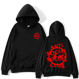 Anti Social Club Hoodie Printed Hoodie