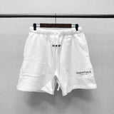 Fog Fear of God Essentials Shorts Double-Line Velvet Shorts Reflective Drawstring Shorts