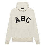 Fog Fear of God Essentials Hoodie ABC Flocked Printed High Street Loose Hoodies