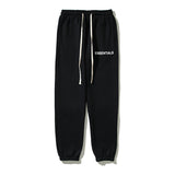 Kanye West Sunday Service Pant Fog Double Line Drawstring Velvet Sweatpants