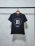 T Shirt Balmain Spring/Summer Short Sleeve Printed Letter Cotton T-shirt