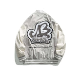 College Jacket Spring Casual Sports Jacket Spring and Autumn Men's Baseball Uniforms Loose-Fitting Workwear Jacket Male