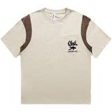 Men T Shitrs Summer T-shirt Fashion Stitching Loose Breathable Short Sleeve