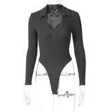 Maddy Euphoria Outfits Women's Spring and Autumn Sexy Women's Long Sleeve V-neck