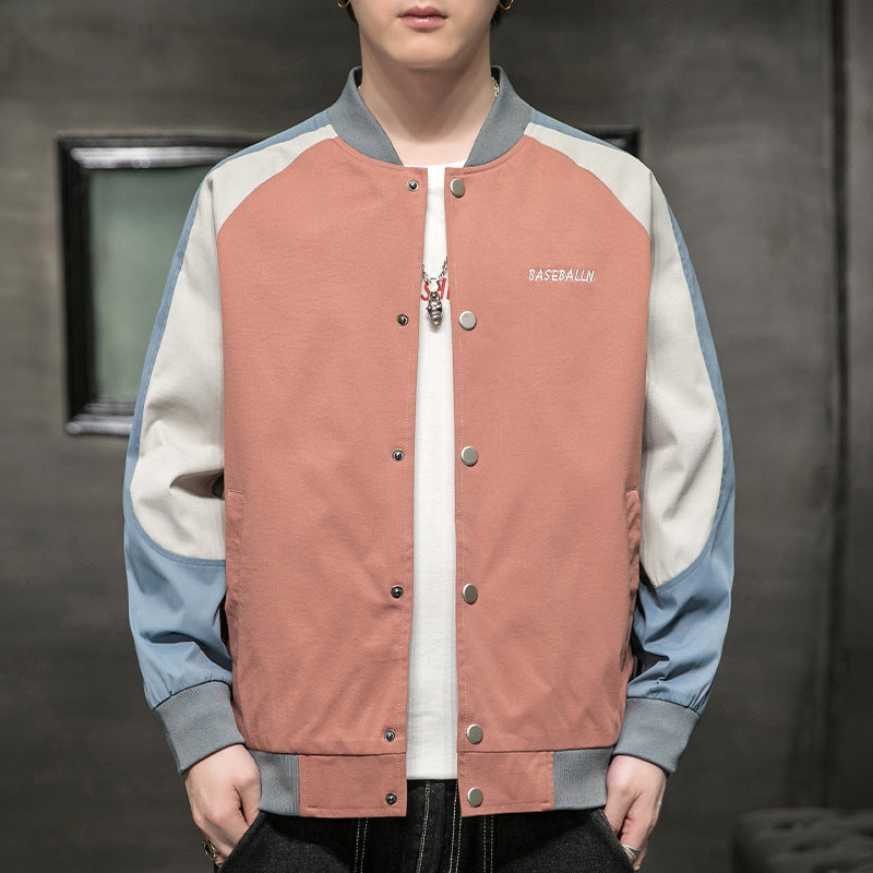 Baggy Jacket Baseball Jacket Men's Spring and Autumn Loose Casual