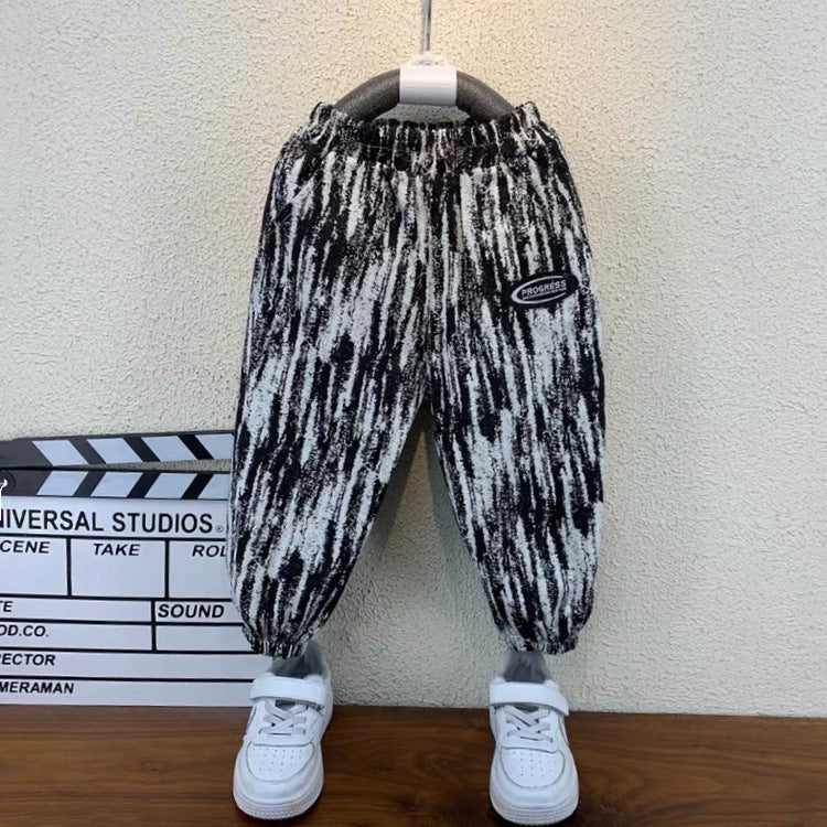 Toddler Boys Pants Boys' Pants Spring and Autumn Track Sweatpants