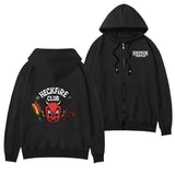 Stranger Things Hellfire Club Hoodie Hoodie Coat