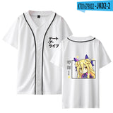 Baggy Baseball Jersey Printed Casual Fashion Baseball Uniform