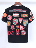 Dsq2 T Shirt Casual Sports Printed Short Sleeve Summer Men
