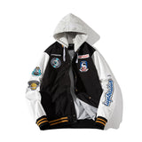 NASA Varsity Jacket Loose Jacket Embroidered Baseball Uniform Spring and Autumn Coat