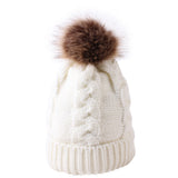 Women Winter Hats Winter Women's Wool Hat Acrylic Trim Warm Knitted Hat