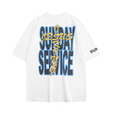 Jesus Is King T Shirt Peripheral round Neck Short Sleeve T-shirt