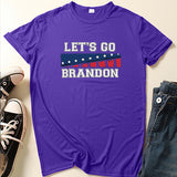 Let'S Go Brandon T Shirt Summer Printed Short Sleeve T-Shirt