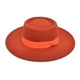 Mens Kentucky Derby Hats Woolen Hat Big Brim Jazz Warm Sun Hat