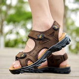 Men's Sandals Large Size Sandals Men's Summer Beach Shoes Men