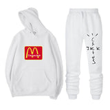 Travis Scott Astroworld Hoodie & Pant 2 Piece Set Autumn and Winter Warm Hoodie Men