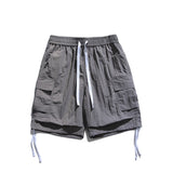 Men Shorts Summer Overalls Casual Loose Straight Shorts Men